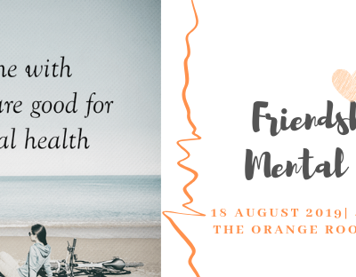 Friendship -n-Mental Health OR Flyer - Event at Orange Room