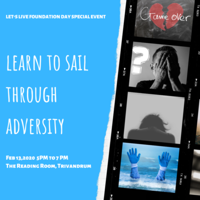 Feb 13 Lets Live Event Learn To Sail Through Adversity