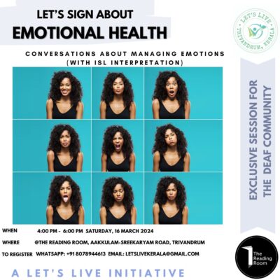 A Session for Deaf - Signing about Emotional Health