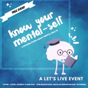 Know your mental self event poster