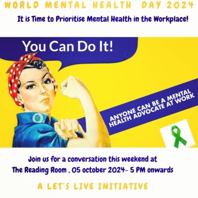 World Mental Health Day 2024 Event Flyer