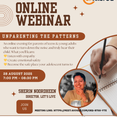 Parenting webinar Unfiltered 28August2025